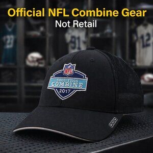 🏈 Official NFL Scouting Combine 2017 OGIO Performance Hat – Black Mesh Back